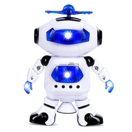 Az Trading & Import AZ Trading & Import RB42 Electronic Walking Dancing Robot Toys with Music & Lights RB42
